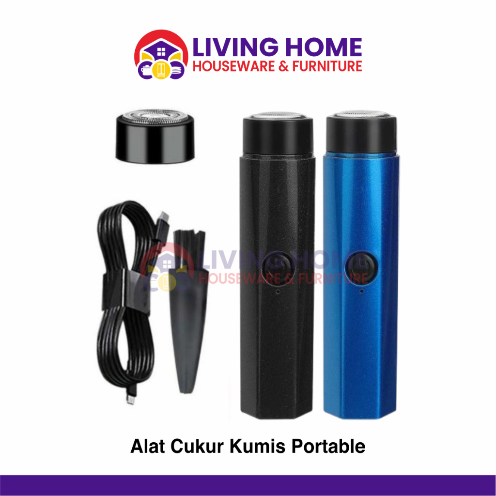 Alat Cukur Elektrik Portable Mini - Alat Cukur Kumis Jenggot Elektrik