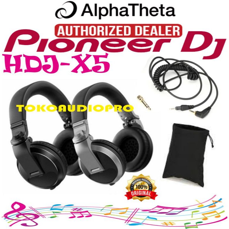 Pioneer Dj HDJ-X5 Over-ear DJ Headphone HDJX5