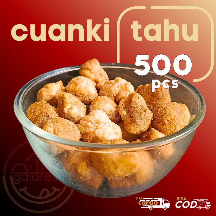 

GROSIRAN - 500pcs Cuanki TAHU segitiga 5x100pcs by GaiaRasa