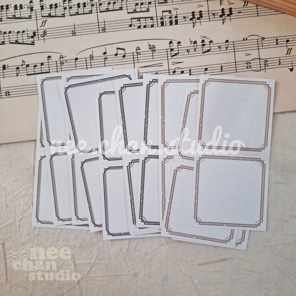 

[nee.chan.studio] Memo Pad / Paper Pack / Journal Memo / Art Journal / Deco / Seri Kouign-Amann