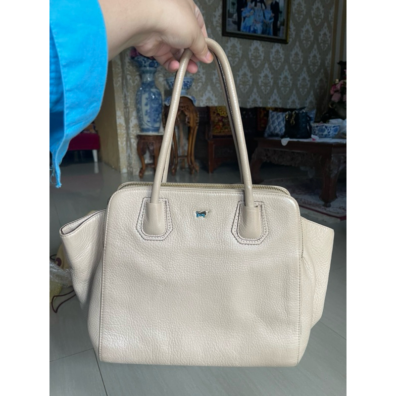 Preloved Tas Braun** Buffel** Cream