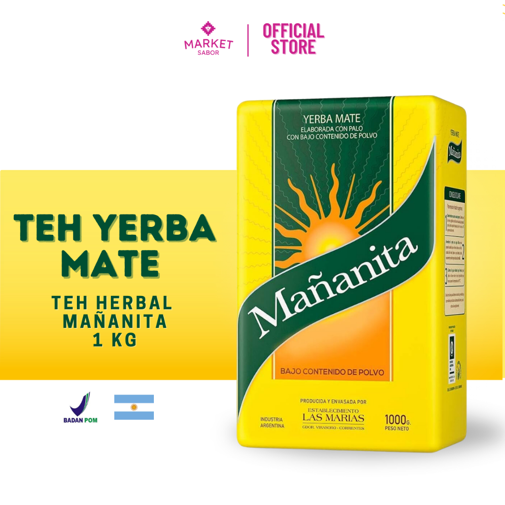 

Mananita Yerba Mate with stems 1kg | Teh Botanikal Argentina