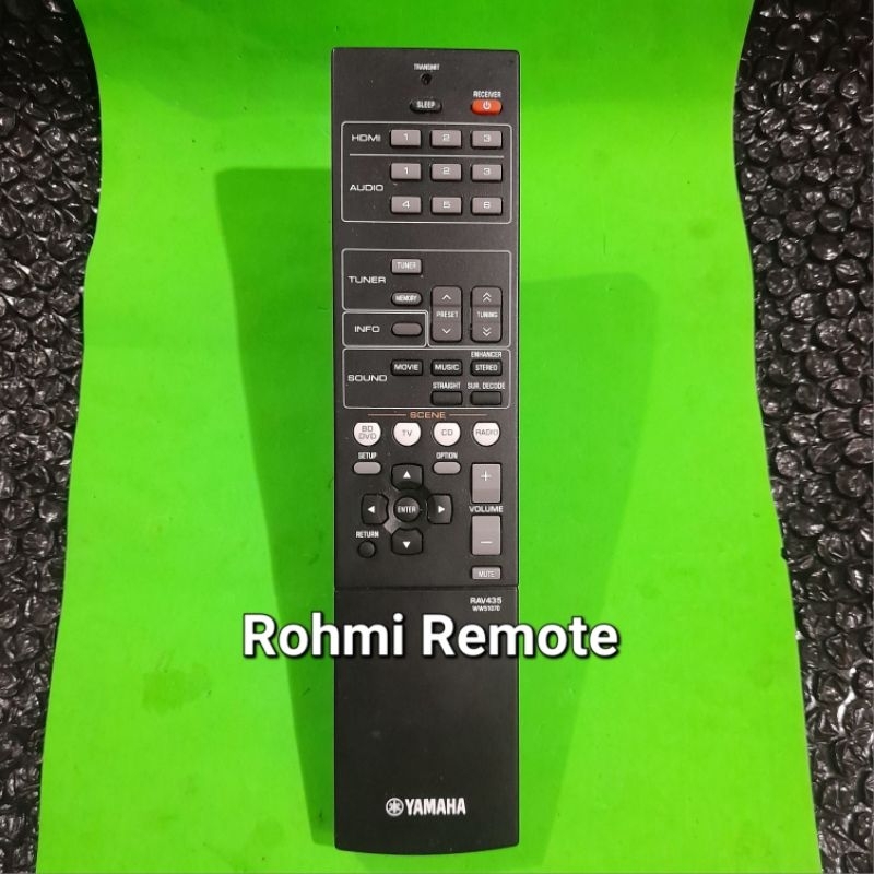 REMOTE REMOT RECEIVER AV HOME AUDIO YAMAHA RAV435 WW51070 ORIGINAL