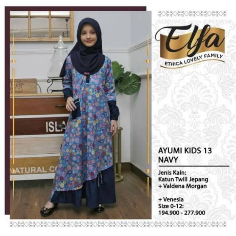 ETHICA GAMIS ANAK AYUMI KIDS 13