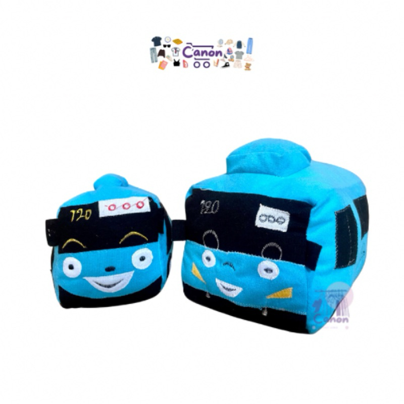 Boneka Bus Tayo Ukuran M dan L