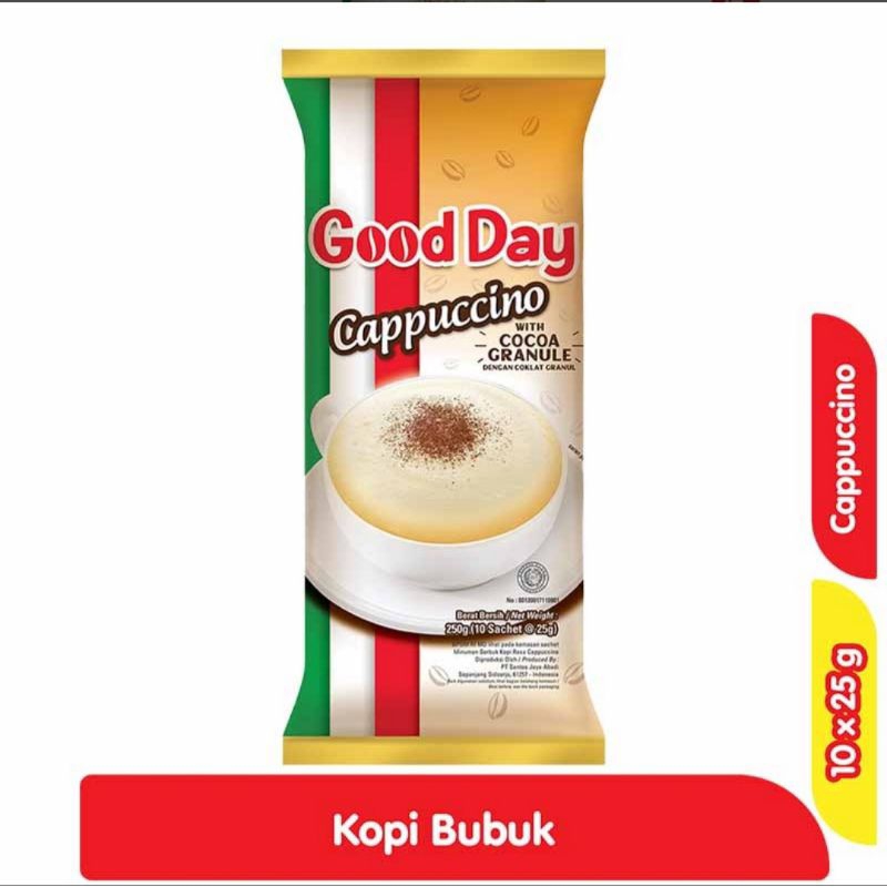 

Good Day Kopi Instant Cappuccino 10 x 25 g