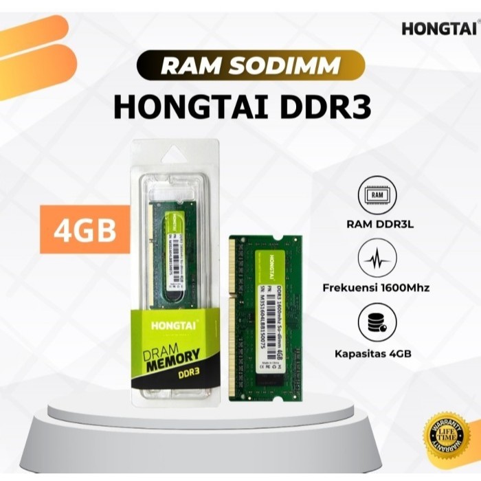 JOINT | HONGTAI SODIMM DDR3L 4GB/8GB 1600Mhz Memory RAM Laptop