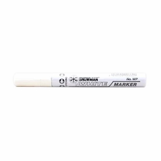 

spidol snowman white marker large untuk highlight gambar crayon