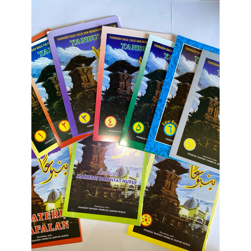 TERBARU Yanbu'a Per Jilid Thoriqoh baca tulis dan menghafal Al-Quran yanbua Pondok Tahfidh Yanbu'ul 