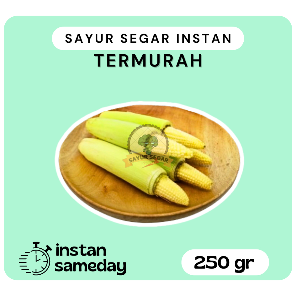 

Putren Jagung Baby/Jagung Muda 250gram