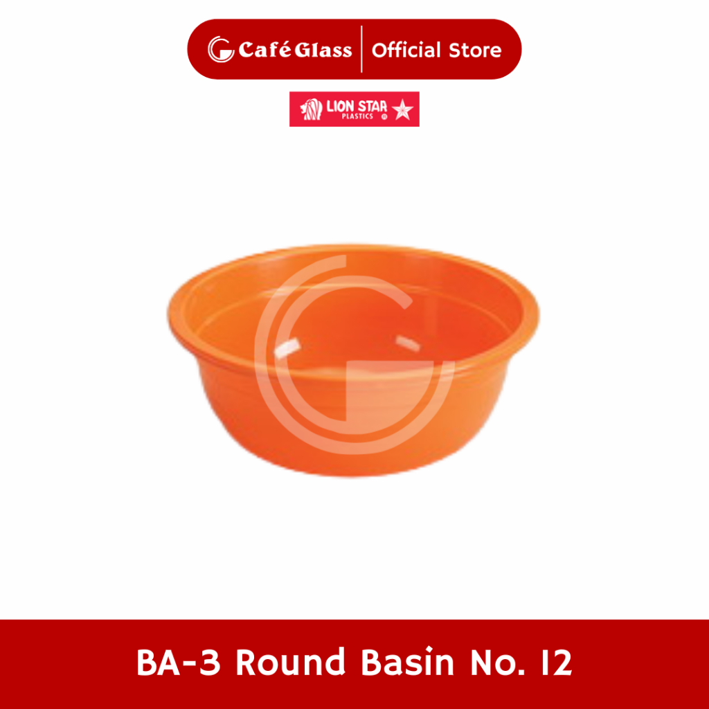 BASKOM PLASTIK BULAT KECIL LION STAR (BA-3) / BASKOM HAJATAN KECIL SERBAGUNA / BAK AIR / EMBER WARNA