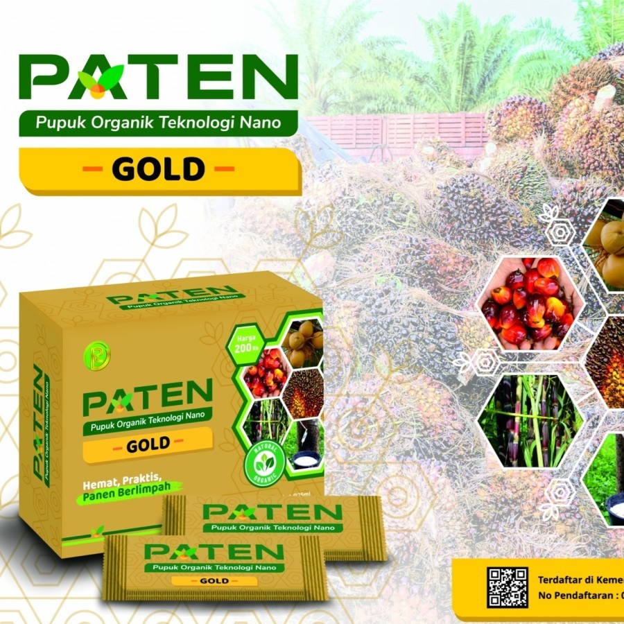 Pupuk Paten Gold (Pupuk Cair Organik Teknologi Nano)