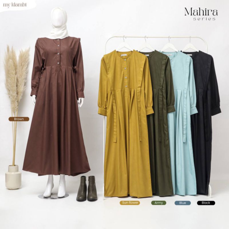 DRESS MAHIRA VOL 2 BY MY KLAMBI, gamis daily