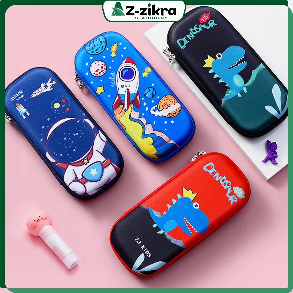 

Tempat Penyimpanan Alat Tulis Anti Air Kotak Pensil 3D Karakter Timbul Tempat Pensil Anak Sekolah TK Az Zikra Stationery A39