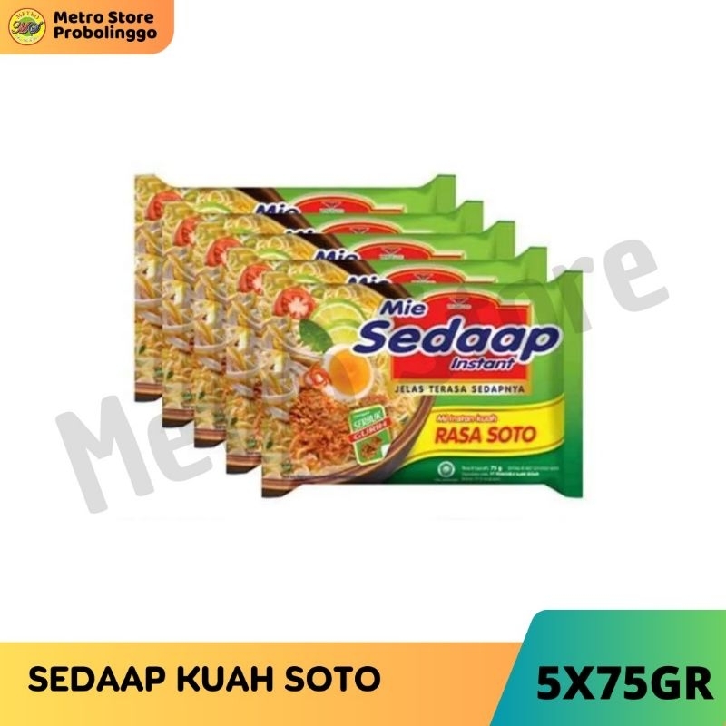 

SEDAAP KUAH SOTO ISI 5 100% ASLI