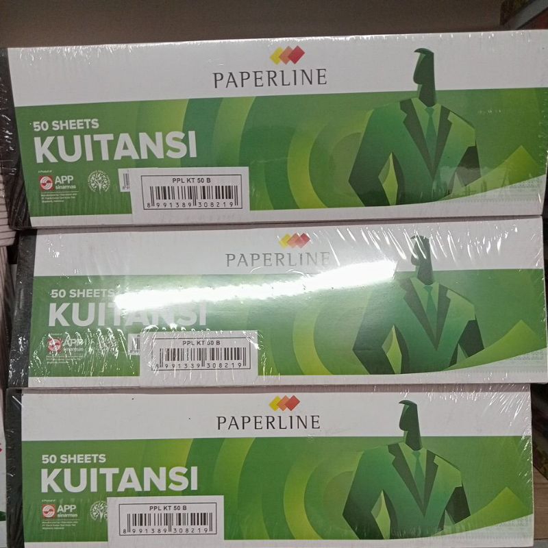 

Paperline KUITANSI (1pak 10buku) 50sheets PPL KT 50 B