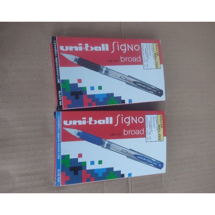 

KODE A32P Pulpen Uni Ball Signo UM 153 Broad 1mm