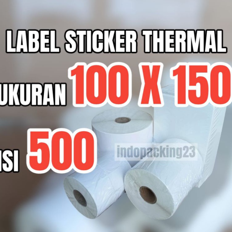 

KODE O74L LABEL STICKER THERMAL ISI 5 1X15X5 KERTAS THERMAL 5PCS 1 X 15 X 5 THERMAL MURAH