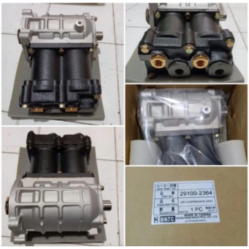 COMPRESOR ASSY HINO 500 FM260 RKZ R260 KOMPRESOR ANGIN HNTC ORIGINAL 29100-2364