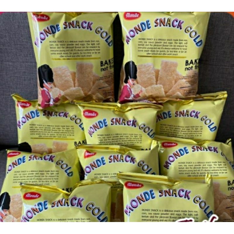 

Monde Serena Snack Gold Isi 10 Pcs