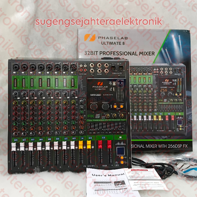 Mixer Analog Phase Lab ULTIMATE 8 / Phaselab ULTIMATE8 - 8 channel Original
