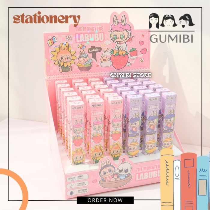 

PULPEN CETEK LABUBU PEN BLIND BOX PULPEN CETEK MISTERI LABUBU LUCU TERMURAH