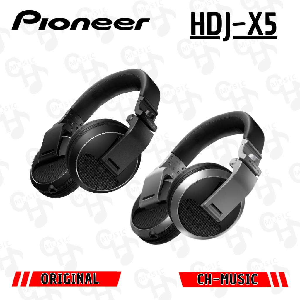 Pioneer DJ HDJ-X5 DJ Headphones Pioneer DJ HDJX5 Over-ear DJ headphones