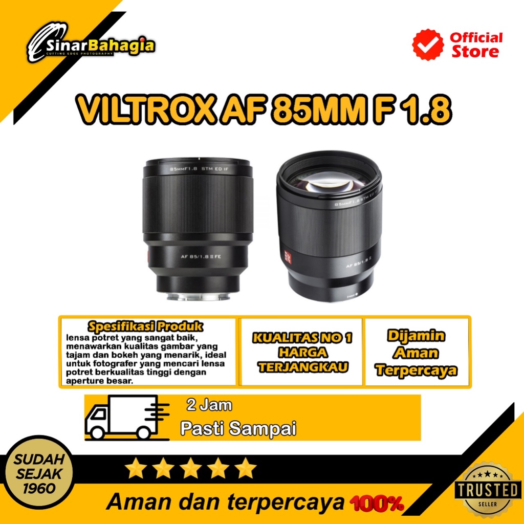VILTROX AF 85MM F 1.8 STM