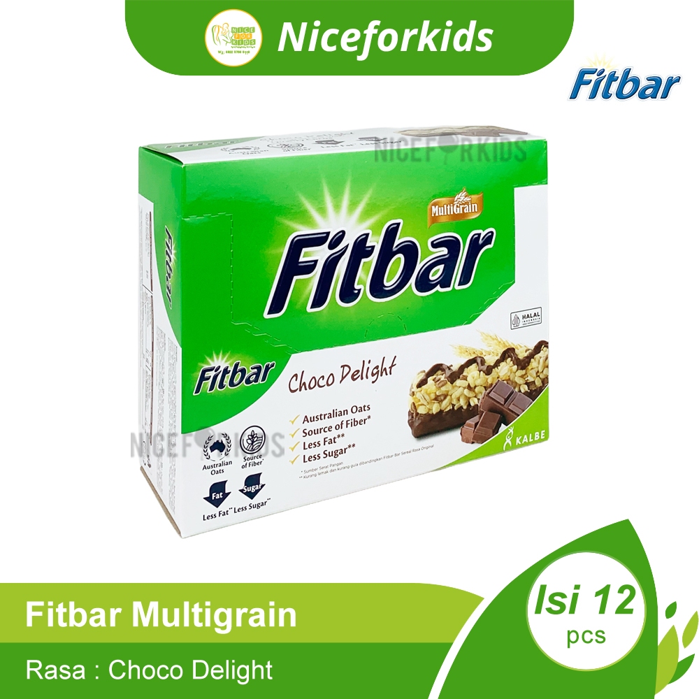

Lezatoz_Genz Fitbar Cemilan Untuk Diet 1 Box Isi 12Pcs (20Gr)