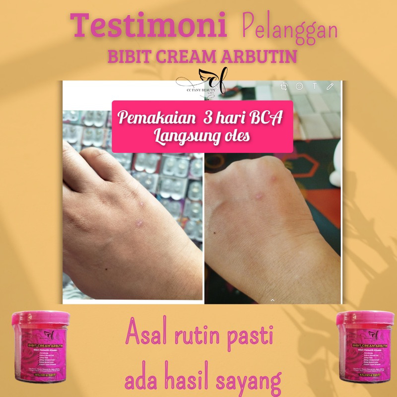 Bibit Pemutih BCA campuran hb racikan