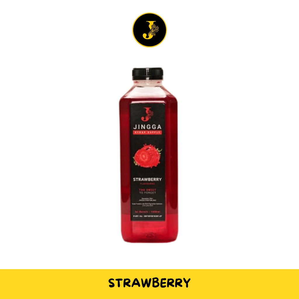 

JINGGA SYRUP - Strawberry 1000 ML