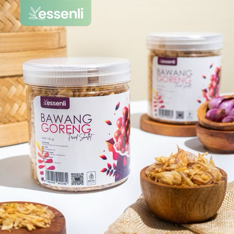 

Bawang Goreng Premium Essenli Tanpa Campuran Tepung