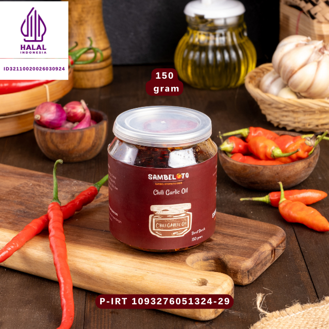 

Sambal Chili Garlic Oil Sambeloto