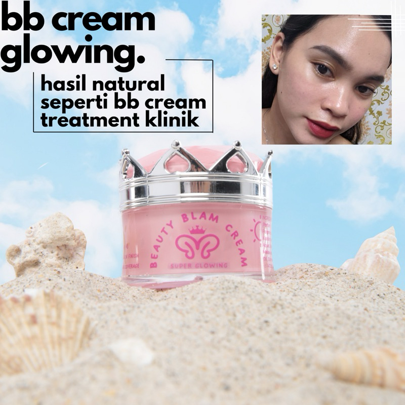 SUPER GLOWING BB CREAM - Bedak Glowing - BB Krim Glowing SPF 45 by WAZATARU