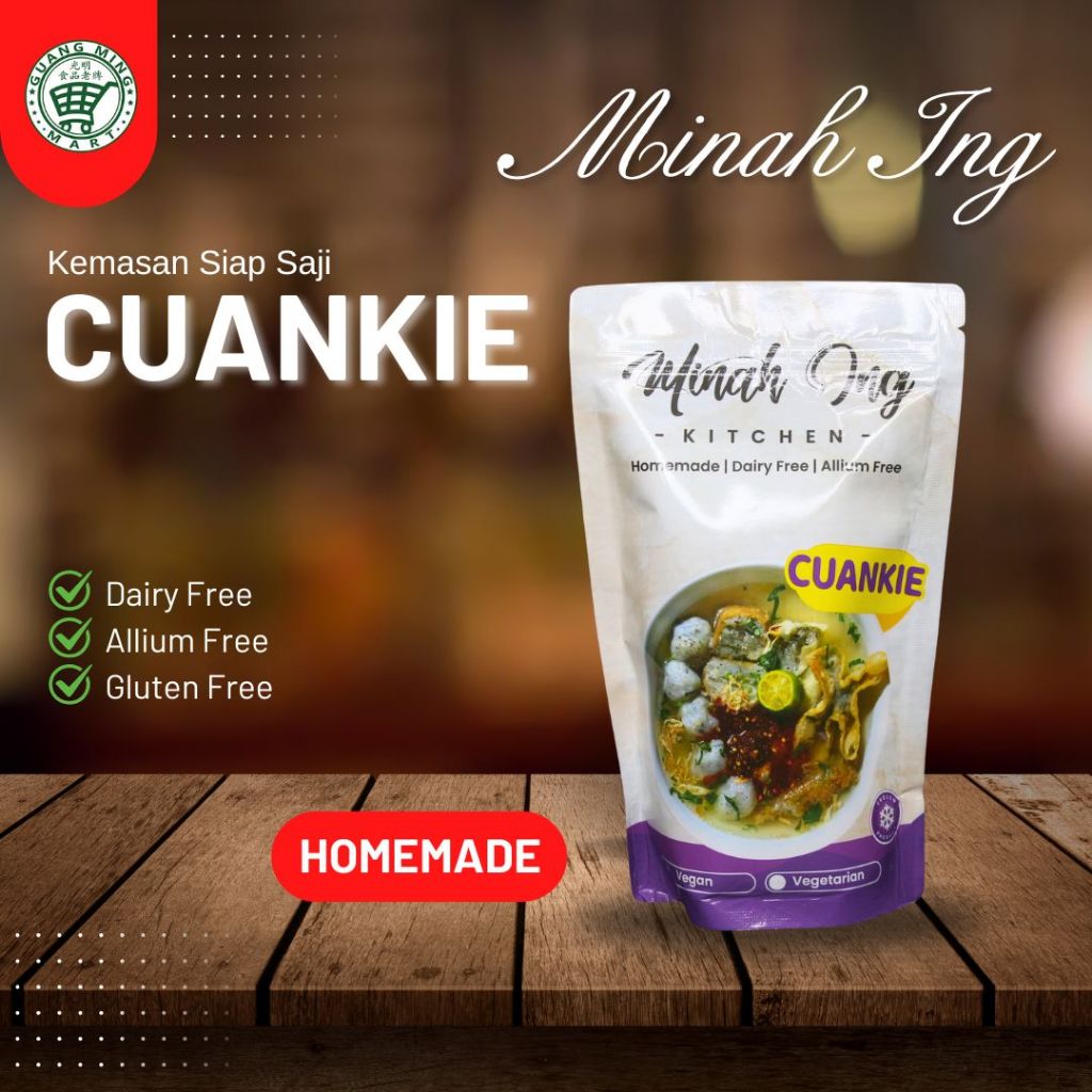 

Cuanki Instan Vegan Friendly / Cuanki Siap Saji Minah Ing