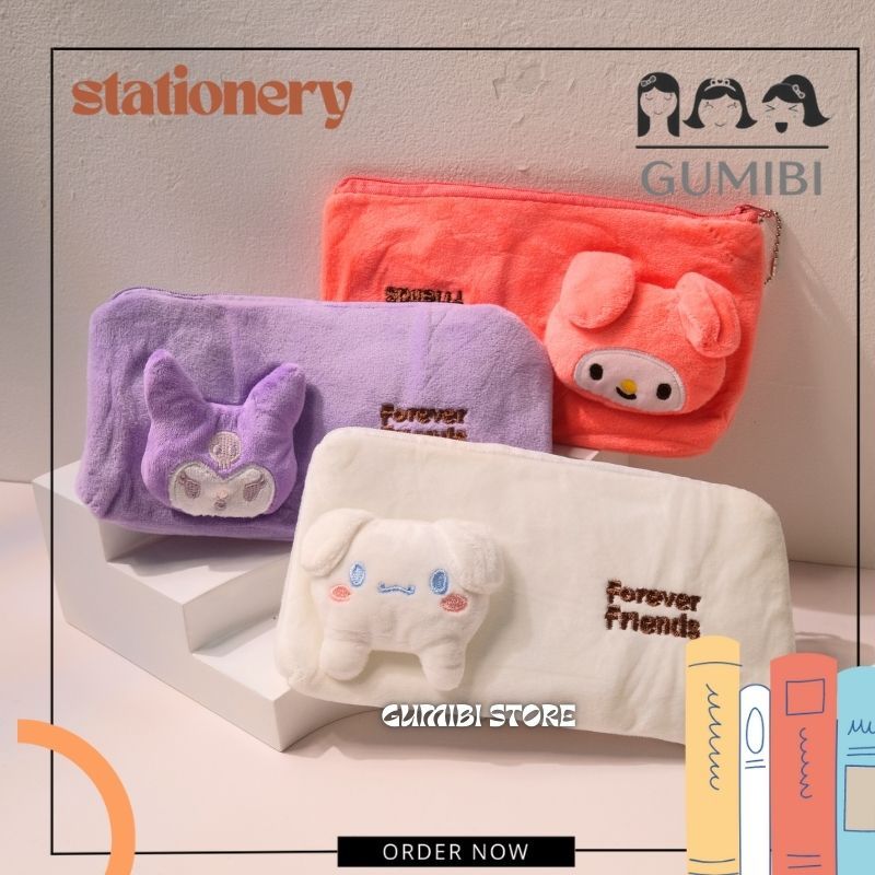 

KOTAK PENSIL SANRIO TEMPAT PENSIL KAIN BONEKA TIMBUL 3D SANRIO KOTAK PENSIL PLUSHY BONEKA SANRIO LUCU TERMURAH GUMIBI STORE