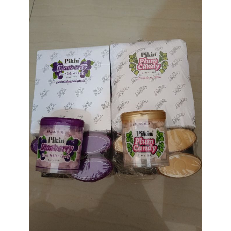 

PIKIN Plum Candy | Blueberry Candy Fruit Tablet Jadul 50g