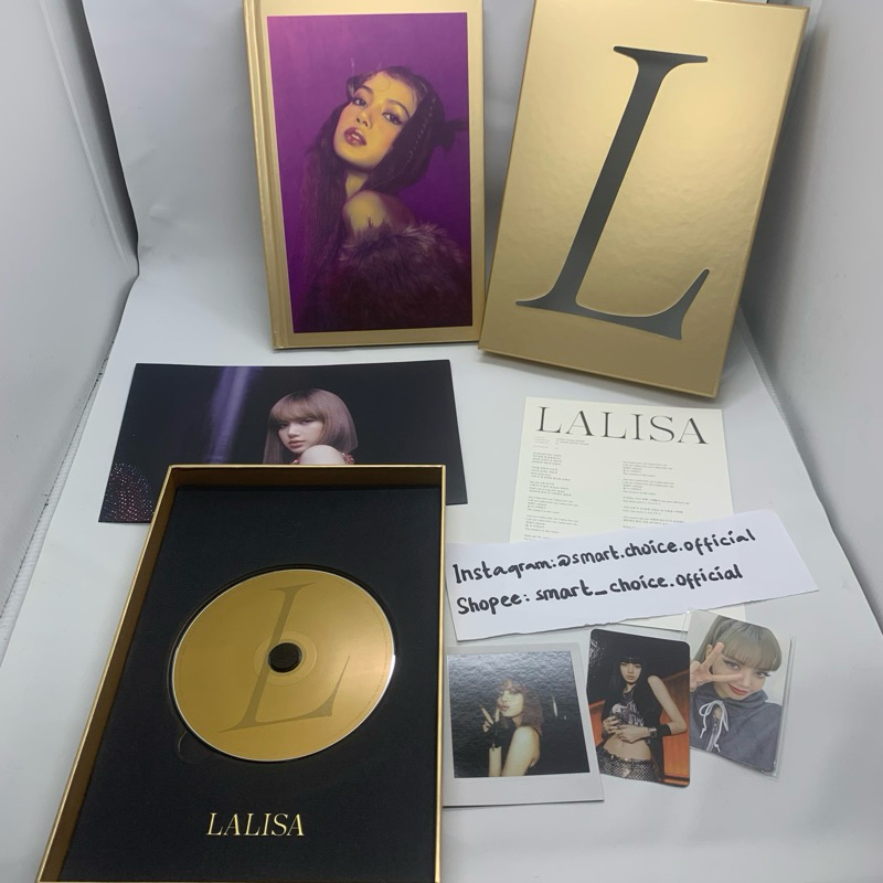 Album Lalisa Gold Fullset