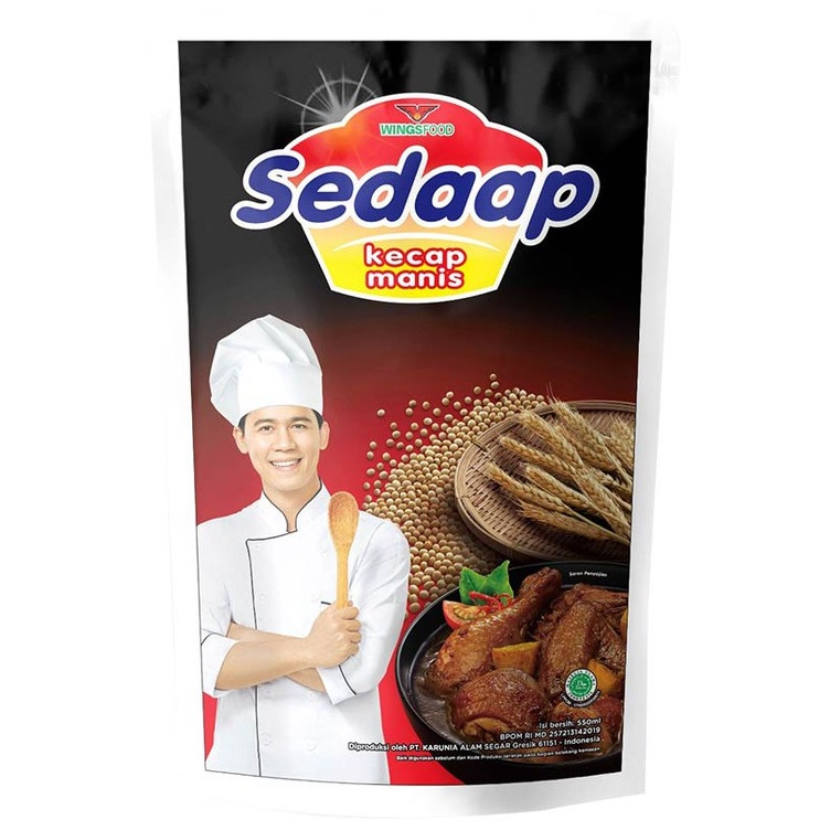 

Kecap Sedaap Refil 520ml/700ml