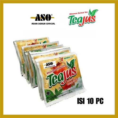 

TEA JUS GULA BATU 7gr TEH tea JUS Teajus teh manis RENCENG ( ISI 10 )