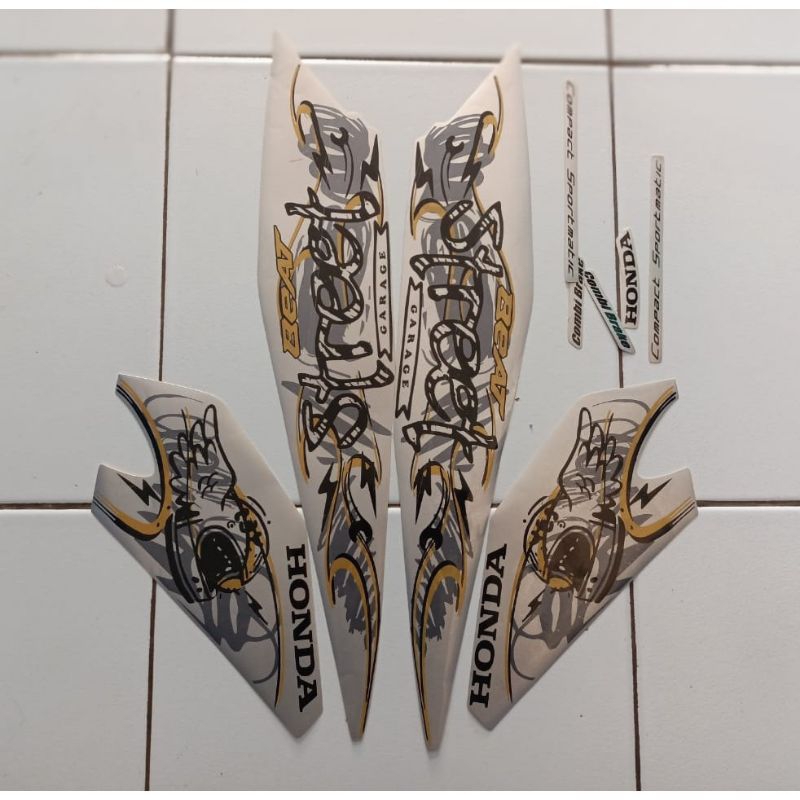 striping stiker Honda Beat street 2022 warna lengkap original premiu.