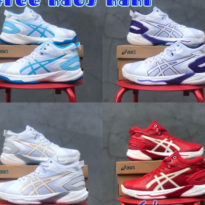 Terkini sepatu volly wanita sepatu volly asics kekan sepatu olahraga volly wanita