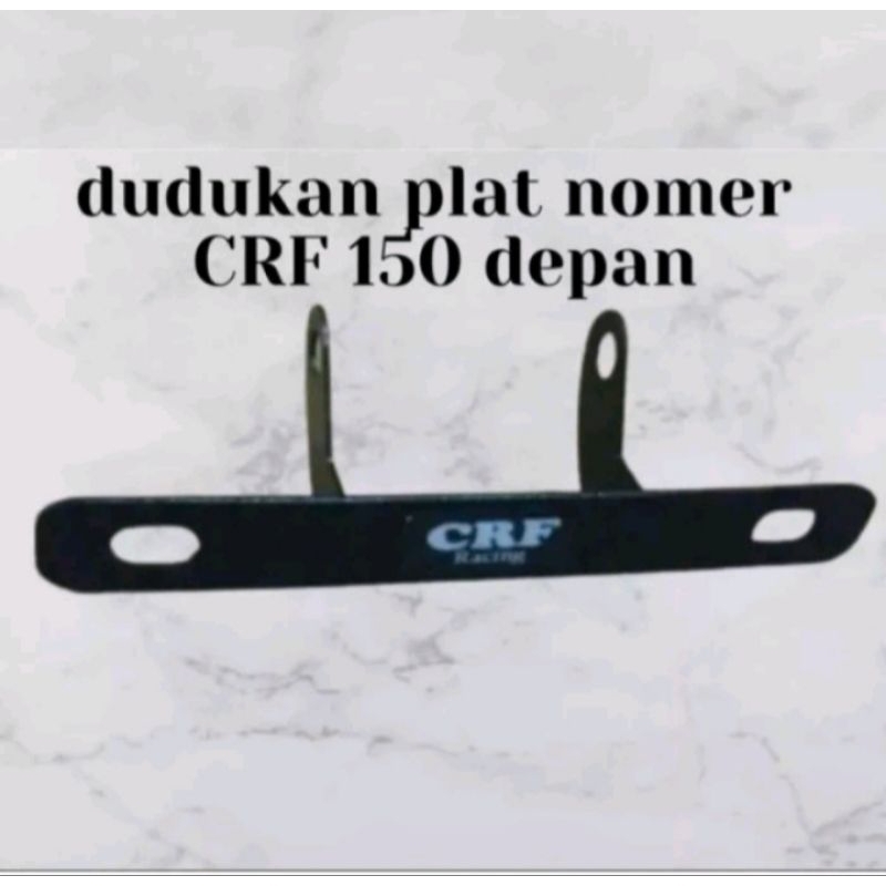 Dudukan plat nomor crf 150 depan dudukan plat nomor crf 150