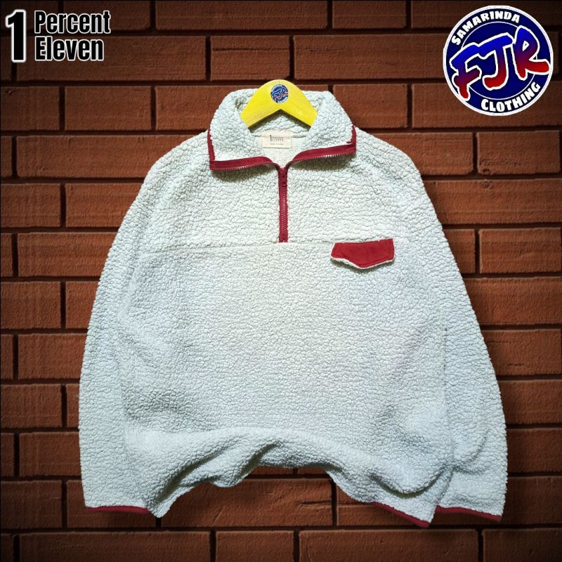 1 Percent Eleven Halfzip Sherpa Jacket Original