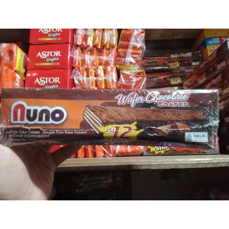 

Nuno Wafer Salut Cokelat isi 12Pcs