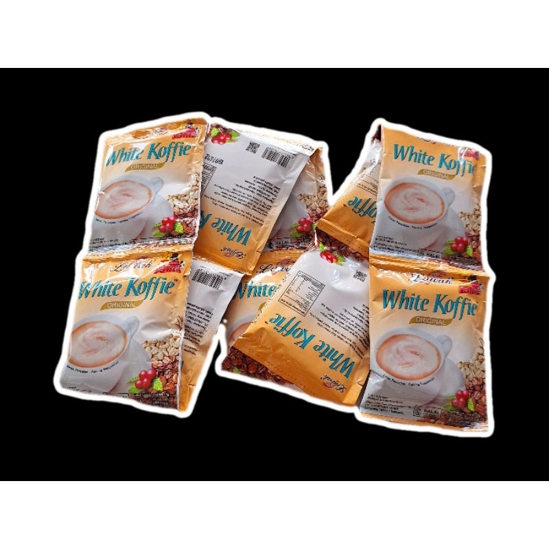 

Kopi Luwak White Koffie 1 renteng isi 10 sachet / renteng / renceng