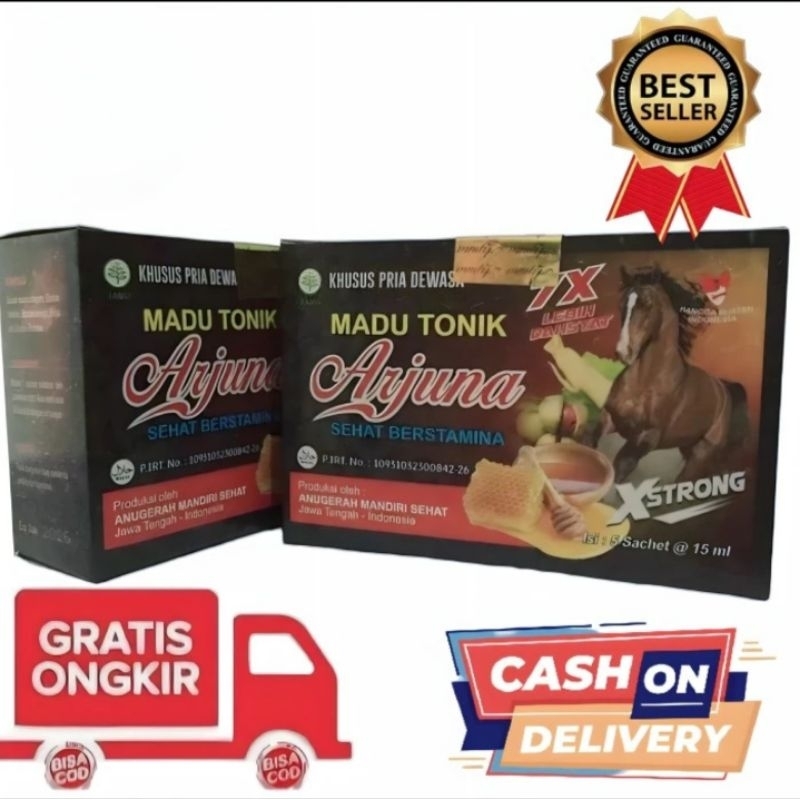 Basic Life Madu Herbal Arjuna 7X Madu Cap Kuda - Madu Arjuna Origin