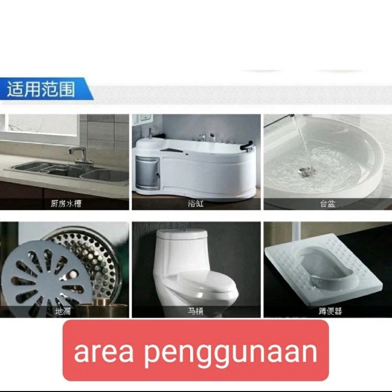 Serbuk Ajaib Anti Mampet / Bubuk anti sumbat / serbuk pembersih saluran mampet tersumbat / Serbuk pe