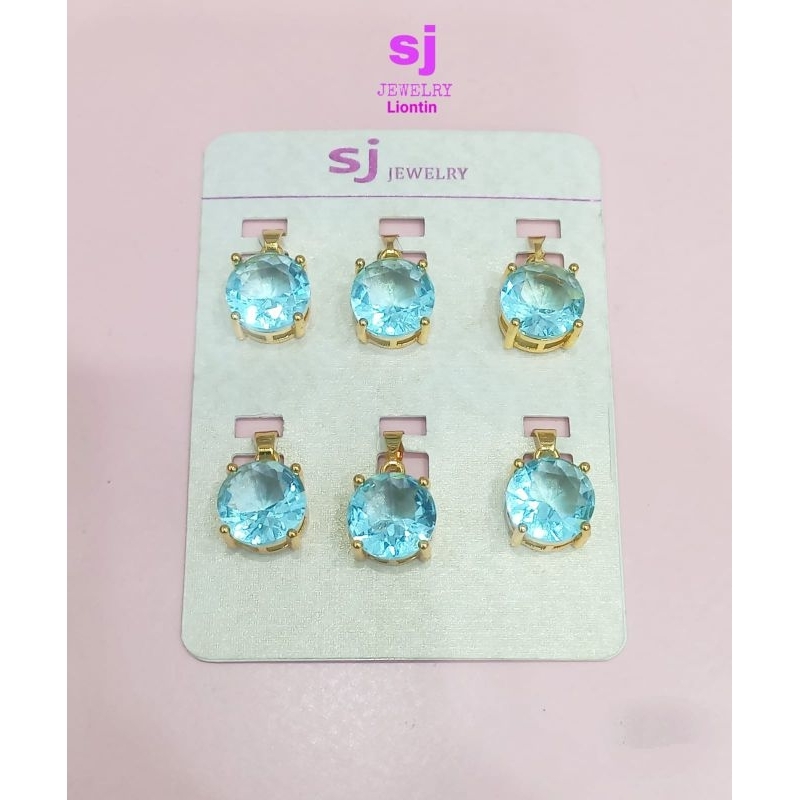 LIONTIN SJ JEWELRY MATA SATU WARNA EMAS