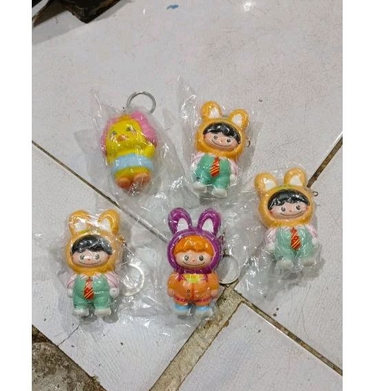 Mainan Squisy Labubu Lucu